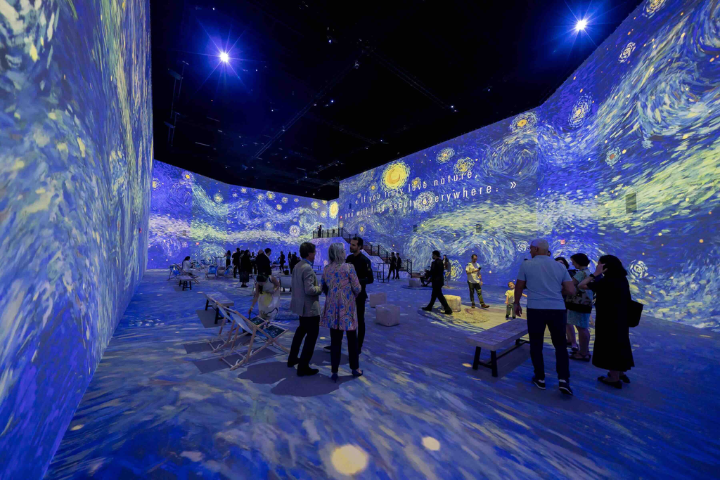 The Starry Night by Vincent Van Gogh