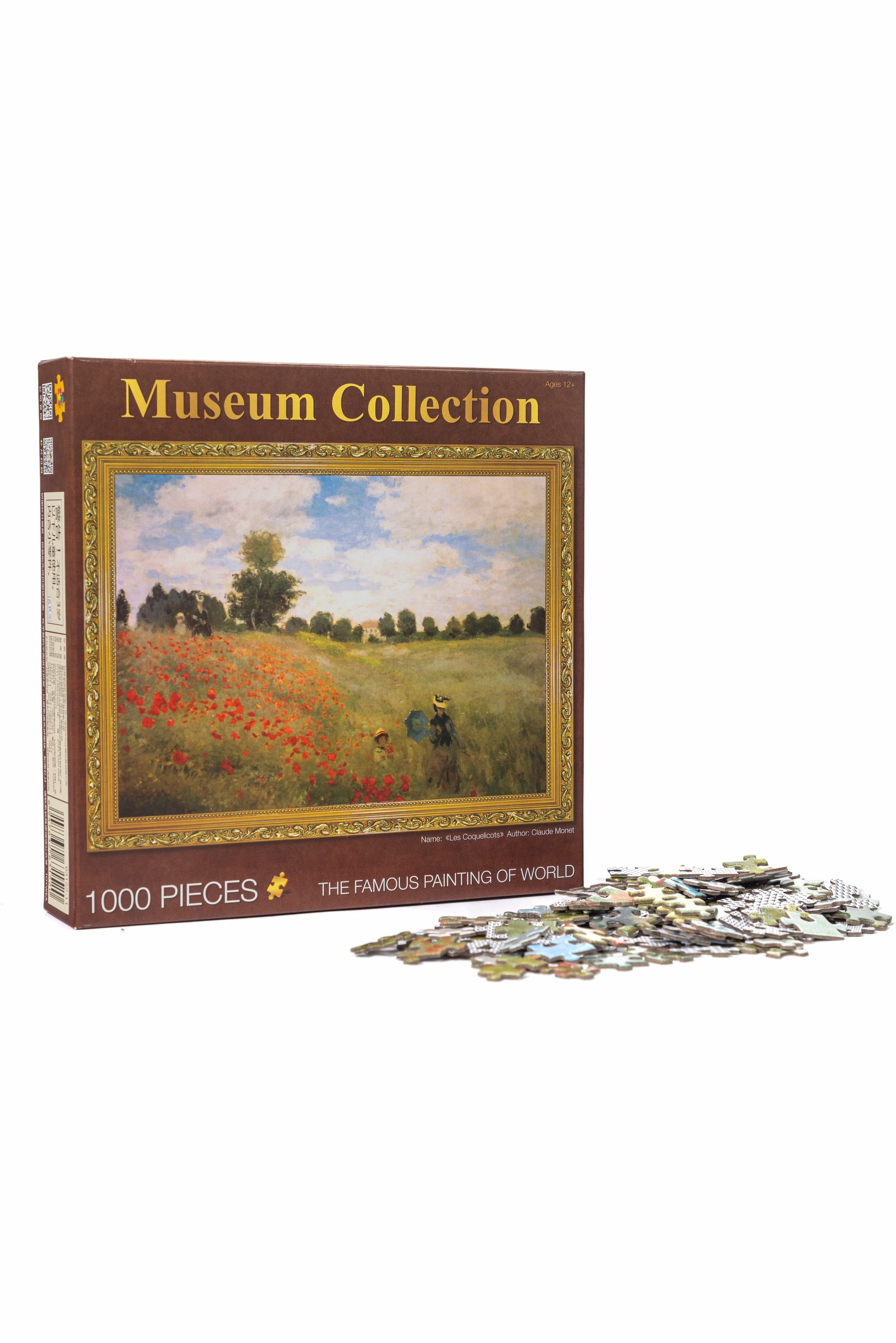 1000-Piece Claude Monet Jigsaw Puzzle - 'Suzanne Hoschedé 1886' Premium Art Puzzle, Made In USA