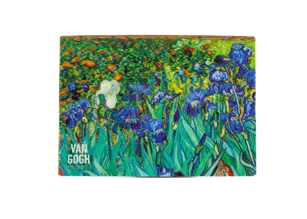 Van Gogh: The Immersive Experience Irises postcard