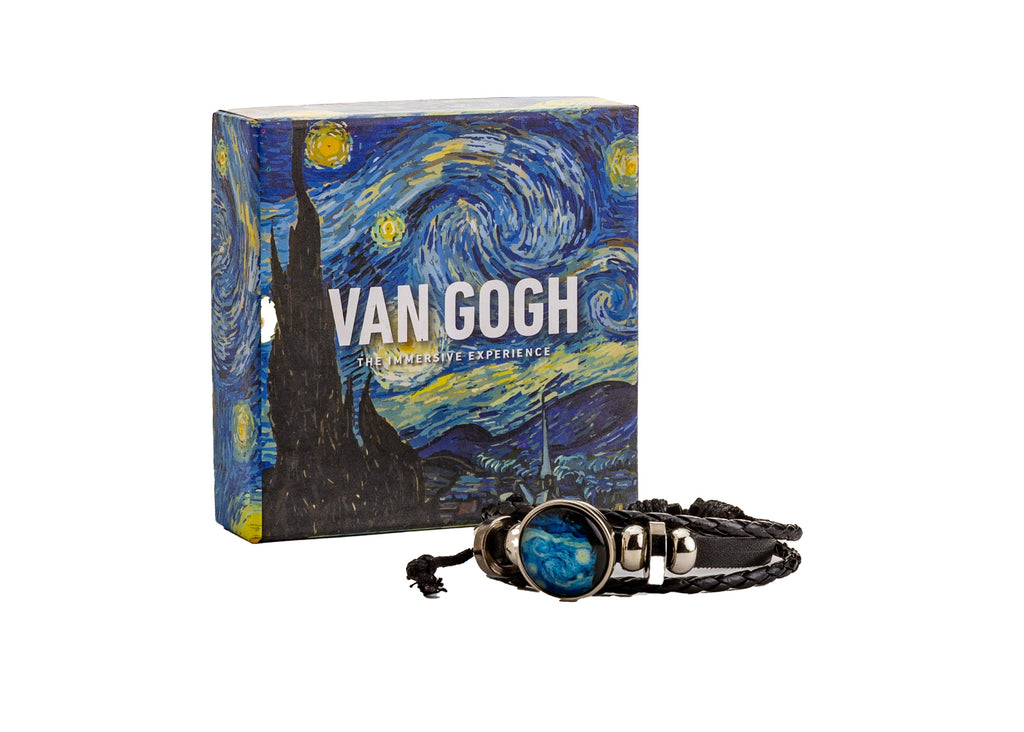 Van Gogh leather bracelet with box