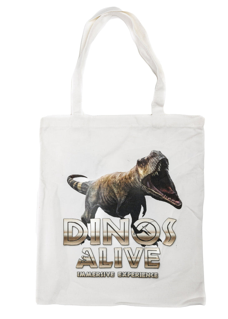 Dinos Alive dinosaur tote bag