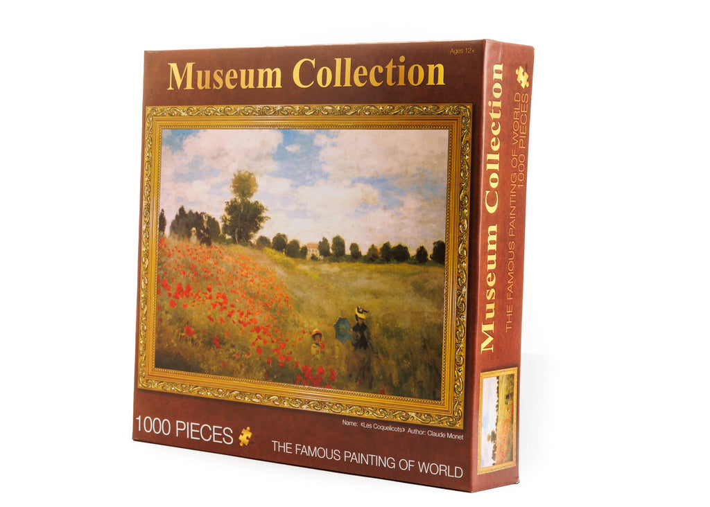 Van Gogh Poppy Field puzzle box