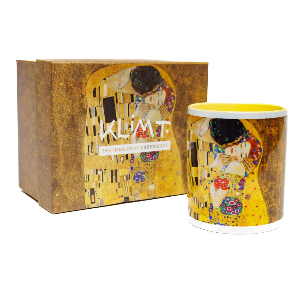 Klimt mug with rectangular gift box