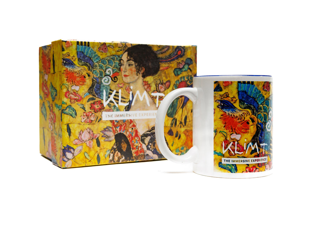 Klimt mug with rectangular gift box