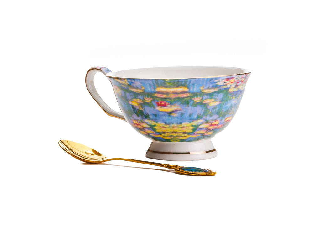 Claude Monet Water Lilies porcelain teacup