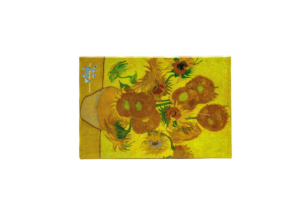 Rectangular magnet with Van Gogh artwork